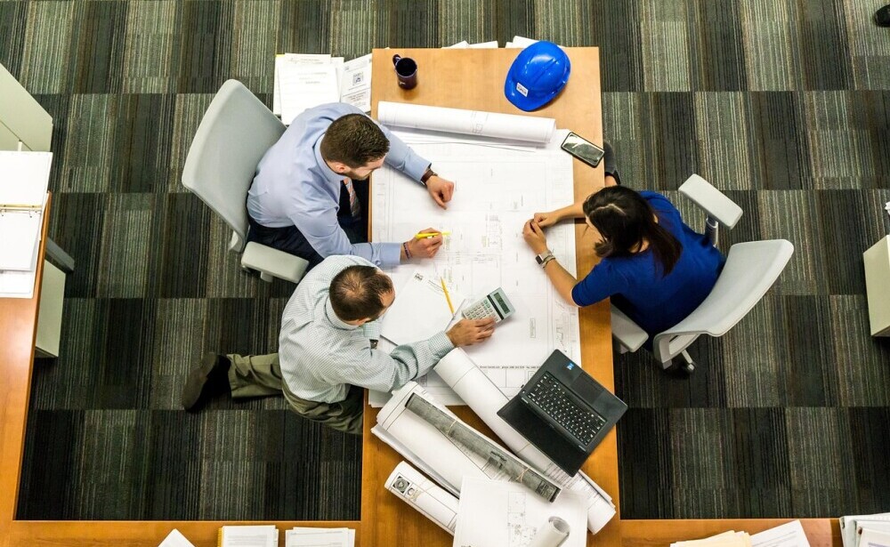 business people collaborate